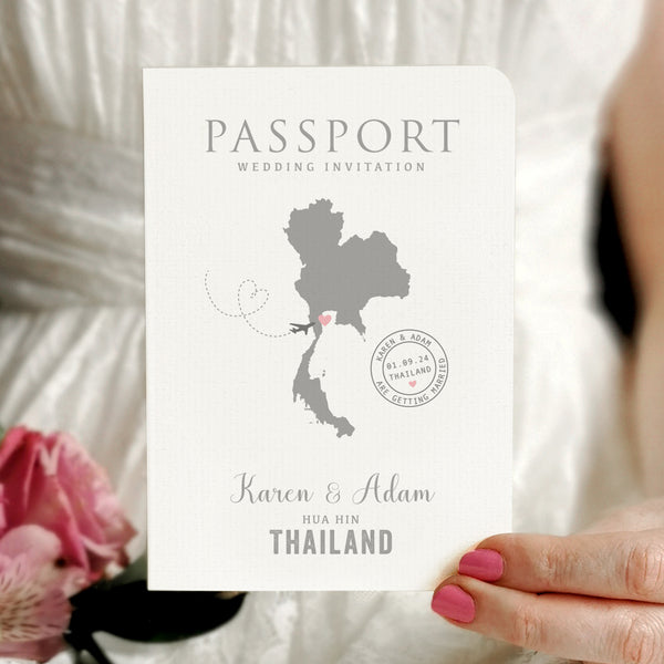 All About Travel Map Destination Wedding Passport - Ditsy Chic