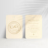 'Fly away with us' Destination Travel Save The Date Wedding Tag - Ditsy Chic