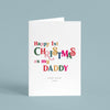 Personalised First Christmas As My Daddy Card - Ditsy Chic