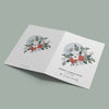Personalised Floral Bouquet Christmas Card Pack - Ditsy Chic