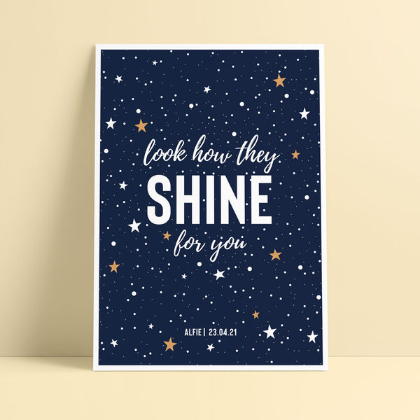 Look how they shine for you print - Ditsy Chic