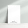 Personalised New Baby Photo Thank You Card - Ditsy Chic
