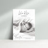 Personalised New Baby Photo Thank You Card - Ditsy Chic