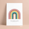 Personalised Rainbow Family Tree Print - Ditsy Chic