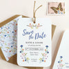 Wildflower Save the Date Tag - Ditsy Chic
