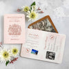 Wedding Passport Destination Invitation - Ditsy Chic