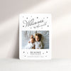 Welcome To The World Personalised Baby Thank You Card - Ditsy Chic