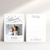Welcome To The World Personalised Baby Thank You Card - Ditsy Chic