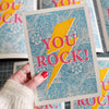 'You Rock' Lightning Bolt Print - Ditsy Chic